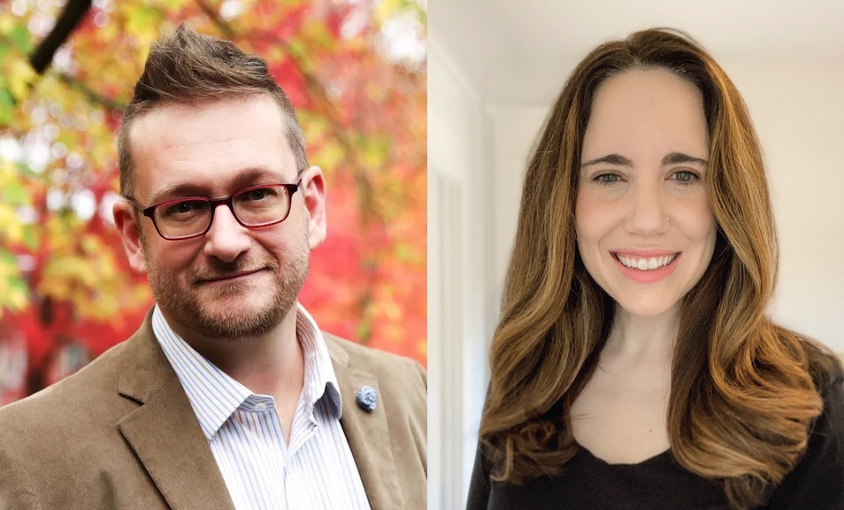 Portrait of Andre Solo and Jenn Granneman, cofounders of Sensitive Refuge